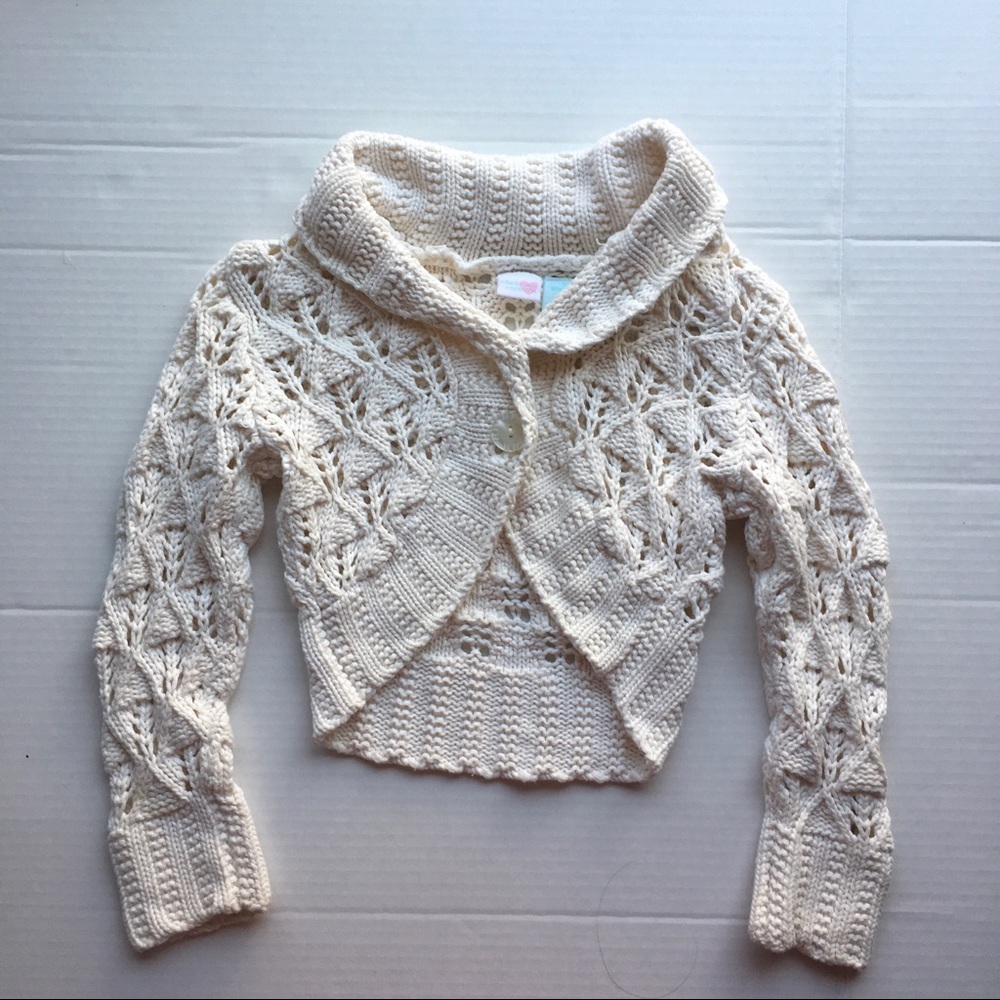 Chelsea’s Corner Crochet Sweater. Size 3T